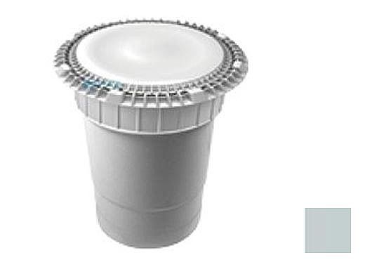 AquaStar 10" Round Suction Outlet Cover with Vented Riser Ring with Double Deep Sump Bucket with 6" Socket (VGB Series) Light Gray | 10AVWR103F