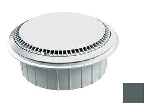 AquaStar 10" Anti-entrapment Suction Outlet Cover | with Solid Riser Ring and Double Deep Mud Frame (VGB Series) | Dark Gray | 10AVR105A