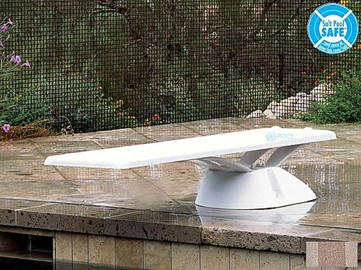 Inter-Fab Edge Base with Edge aquaBoard Board Complete | 8' Tan with Tan Top Tread and Tan Base | EDGE8-7-KIT