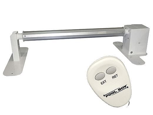 Pool Boy II Powered Solar Blanket Reel System | For Pools Up To 20' Wide | Fixed Height | 8562