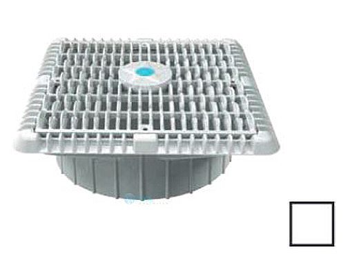 AquaStar 9" Suction Outlet Cover with Vented Riser Ring | WAV9WR101A