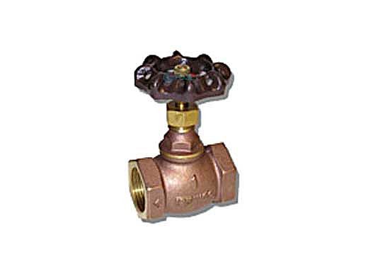 Matco Bronze Globe Valve 1" with Cast Iron Handle | BGV010