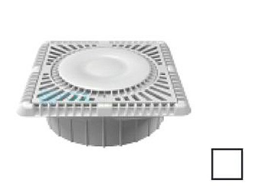 AquaStar 9" Square Grate with Double Deep Mud Frame | SUN9WR101A