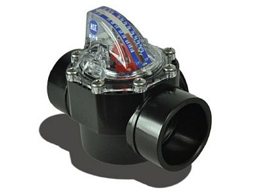 H2Flow FlowVis® Flow Meter Check Valve Complete with Valve Body 2"x2.5" | FV-C