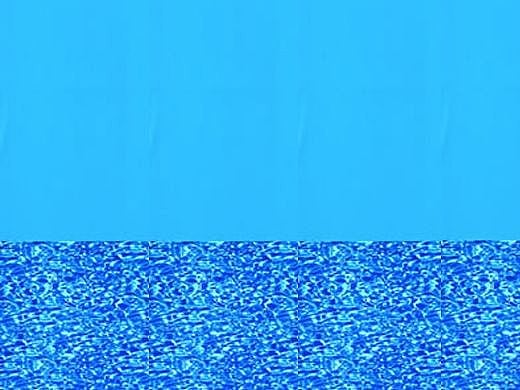 Blue Swirl 28' Round Standard Gauge Overlap Style Liner NL288-20 | LI2848SB