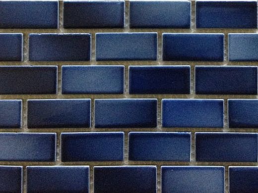 Fujiwa Tile Glasstel Mosaic Series 7/8" x 1-7/8" | Indigo | Glasstel-11