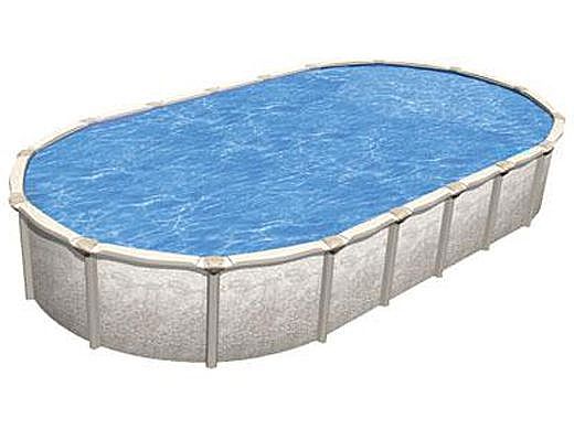 Magnus Hybrid 15'x30' Oval 54" Wall Pool with SS Service Panel Pool | Pool Only | PMAGELL-YE153054RSRSRSB11-TS