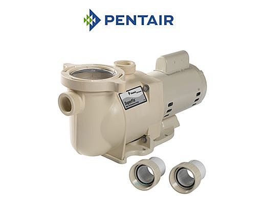 Pentair SuperFlo Energy Efficient Pool Pump | 115-208-230V 0.5HP | 348021