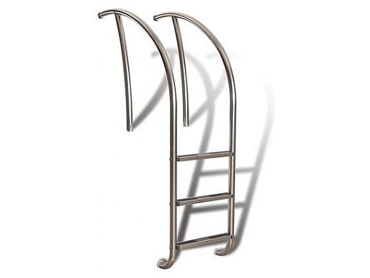 SR Smith Artisan Series 24" 3-Step Ladder | .065 Thickness 304 Stainless Steel 1.90" OD | ART-1003