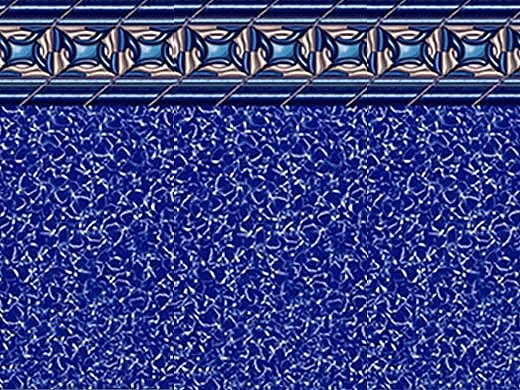 Pacific Diamond 21' Round | Standard Gauge Unibead 54" Tall | J-Hook Style Liner NL954433 | LI2154PDU