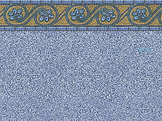 Rolling Rock 15'x36' Oval | Heavy Gauge Unibead 52" Tall | J-Hook Style Liner NL577-25 | LI153652RRU25