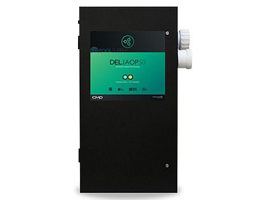 DEL AOP 50 Ozone + UV Sanitation for Residential Pools | 50,000 Gallons | 220V/240V | SEC-110-26