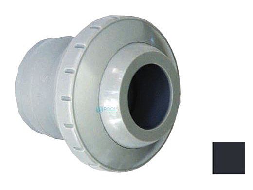 AquaStar Three-Piece Directional Eyeball Fittings | 1-1/2" Knock-In | 3/4" Orifice | Black | 4202