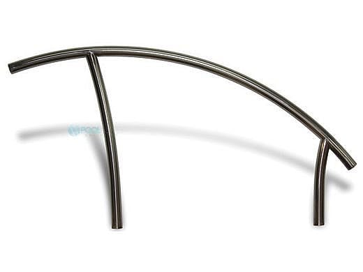 SR Smith Artisan Series Deck-Mounted Hand Rail Pair | .065 Thickness 304 Stainless Steel 1.90" OD | ART-1005
