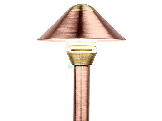 FX Luminaire SC 1 LED Path Light | Copper | 12" Riser | SC1LED12RCU KIT
