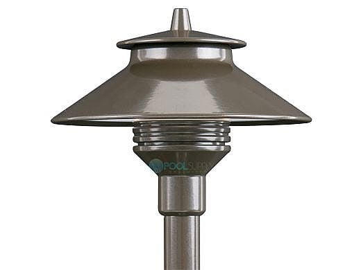 FX Luminaire PL 1 LED Path Light | Flat Black | 12'' Riser | PL1LED12RFB KIT