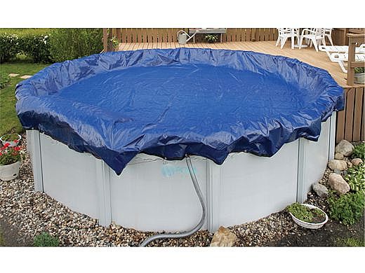 Arctic Armor Winter Cover | 18' x 38' Oval for Above Ground Pool | 15-Year Warranty | WC936-4