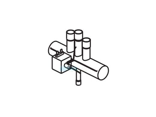 Raypak R6350 R8350 Heat and Cool Reversing Valve H000136