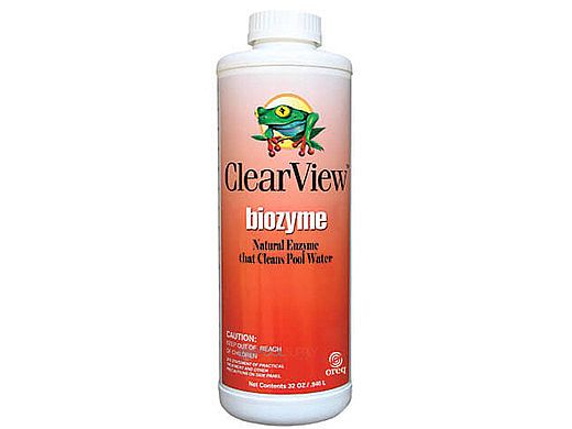 ClearView Biozyme Pool Water Cleaner | 32 oz | CVLBZQT12