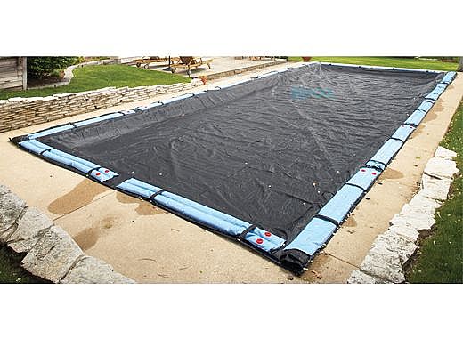 Arctic Armor Rugged Mesh Winter Cover | 25' x 45' Rectangle for Inground Pool | 8-Year Warranty | WC670