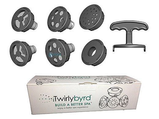 Twirlybyrd Spa Finishing Kit Tan | TB-FIN6PKT