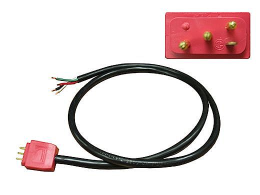 J & J MJJ Plug Pump Cord 2 Speed 14-4 48-Inch Red | 5-50-0212