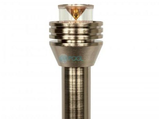 FX Luminaire Petite Fixture 1LED 12" Riser Assembly | Nickel Plate | P1LED12RANP