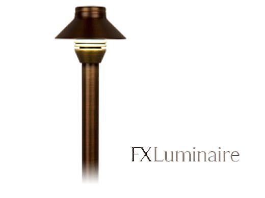 FX Luminaire HC 1LED Path Light 12inch Riser Nickel Plate | HC1LED12RANP