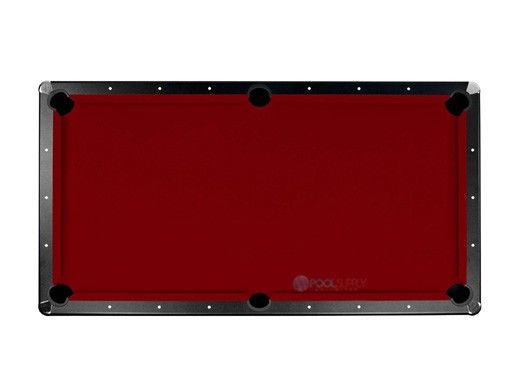 Hathaway Saturn II 8-Foot Billiard Cloth Pool Table Felt | Burgundy Felt | NG263BR BG263BR