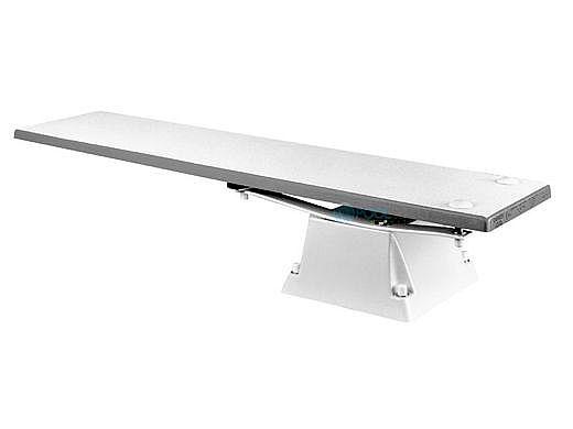 SR Smith Supreme Jump Stand with Frontier III Board Complete | 6' Board Pebble with Clear Tread | 68-209-61623