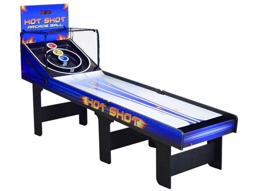 Hathaway Hot Shot 8-Ft. Roll Hop and Score Arcade Game Table with LED Scoring | NG2015 BG2015