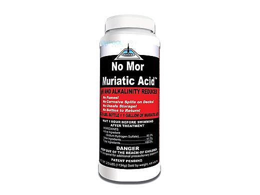 United Chemical No Mor Muriatic Acid 2.5 lbs. Bottle | MURA-C12