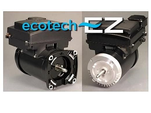EcoTech EZ Threaded Shaft C-Flange 3HP 230V Variable Speed Motor & Control | EVSJ3-NS