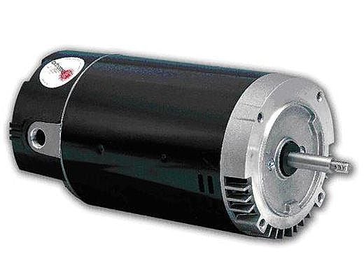 Replacement Threaded Shaft Pool Motor 5HP | 208-230V 56 Round Frame Full-Rated | Energy Efficient | EB819