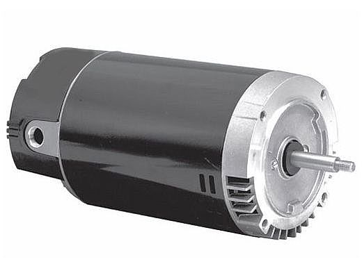 Replacement Northstar Threaded Shaft Pool Motor 1HP | 208-230/115V 56 Round Frame Up-Rated USN1102 | EUSN1102