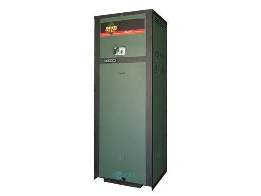 Raypak MVB P-2004A Cold Run Commercial Vertical Swimming Pool Heater with Versa Control and Cold Run | Propane Gas 1,990,000 BTUH | Cupro Nickel Heat Exchanger | 014390