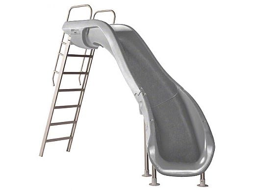 SR Smith Rogue2 Pool Slide | Right Curve Gray | 610-209-58120