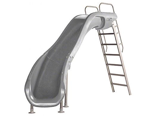SR Smith Rogue2 Pool Slide | Left Curve | Gray | 610-209-58220