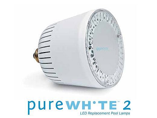 J&J Electronics PureWhite 2 Retrofit LED Light Bulb for Sta-Rite SwimQuip Series 0508 | 120V | LPL-P2-WHT-120-SQ-S