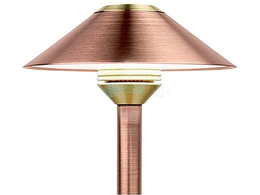 FX Luminaire CB 1 LED Path Light | Verde Speckle | 36" Riser | CB1LED36RVF KIT
