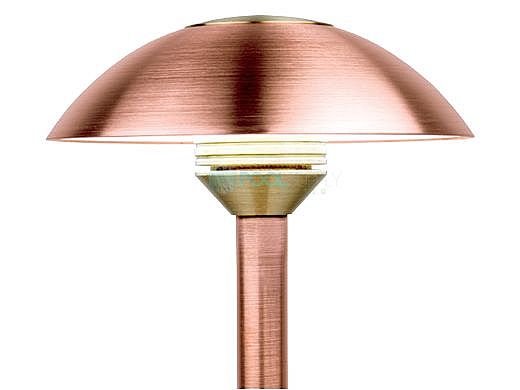 FX Luminaire CV 1 LED Path Light | Sedona Brown | 12" Riser | CV1LED12RSB KIT