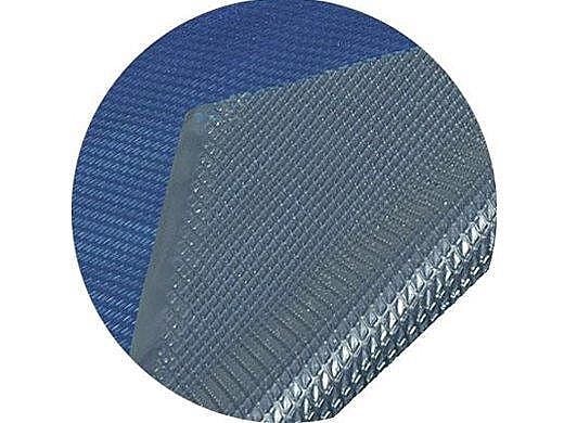 Space Age Solar Cover | 30' Round for Above Ground Pool | Blue-Silver | 5-Year Warranty | 8-MIL Thickness | SC-BS-000007