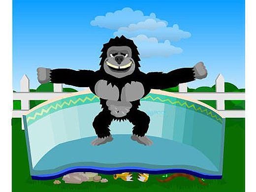 Gorilla Floor Padding 18' Round | NL122