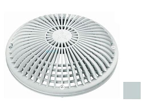 AquaStar 10" Round MoFlow Suction Outlet Cover and Mud Frame | Light Gray | 10MF103