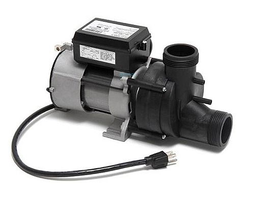 Balboa Bath Pump 5.5 Amp 115V 1 Speed w/Air Switch & Cord | 1050031