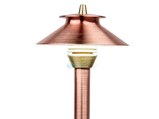 FX Luminaire PF 1 LED Path Light | Desert Granite | 8" Riser | PF1LED8RDG KIT
