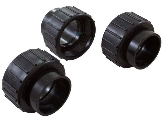 Pentair Union Kit | 1.5" | 3-Piece | Black | 150119 150119Z