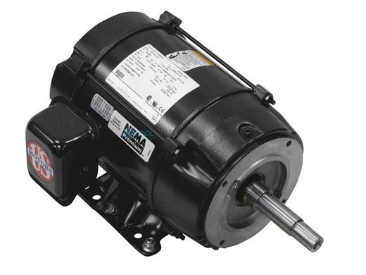 U.S. Motors Pentair EQ Pump Series Replacement Pool Motors | 10HP 3-Phase 208-230-460V | EEQK1000