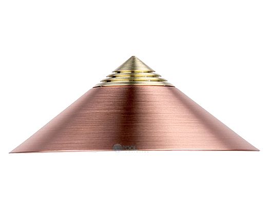 FX Luminaire QF LED Top Assembly Black Wrinkle Finish Pathlight  | QFLEDTABF