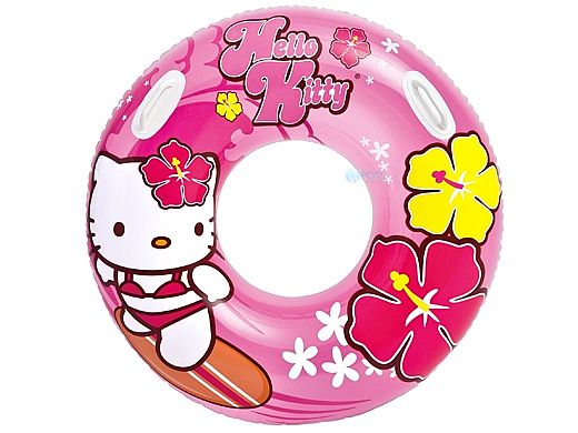 Intex Hello Kitty Flower Tube with Handles | Age 6+ | 58269EP